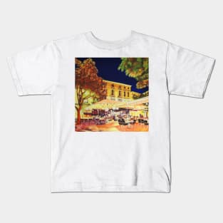 A summer"s evening. Kids T-Shirt